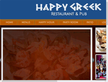Tablet Screenshot of happygreek.com